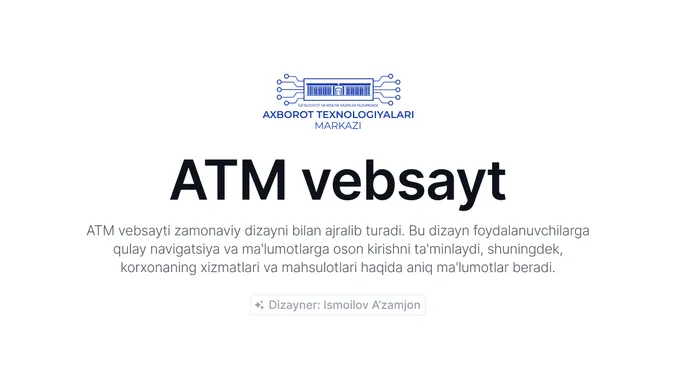 ATM Website